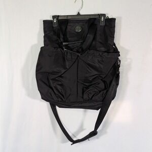 Lululemon Flow and Go Tote Bag Black Laptop School Work